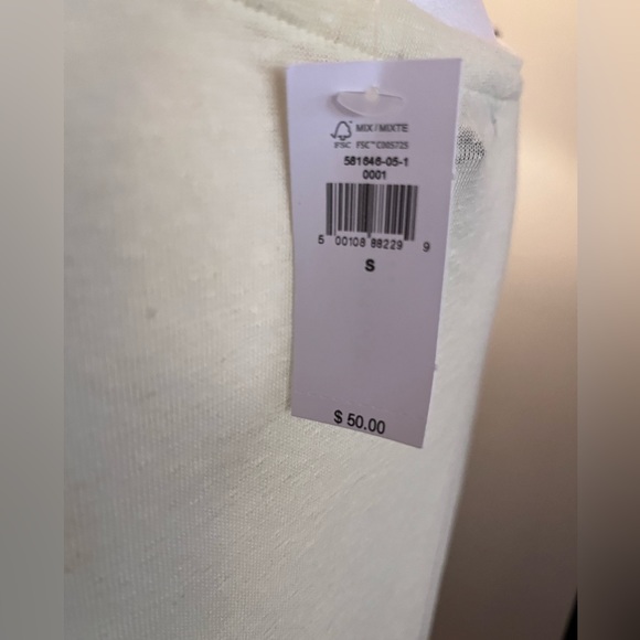 NWT Banana Republic Linen-Blend T-Shirt - Picture 14 of 14